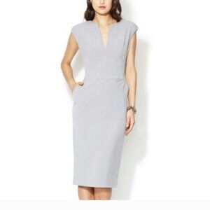 Winser London Miracle Sheath Dress Stretch Jersey Classic Elegant Women Size 8